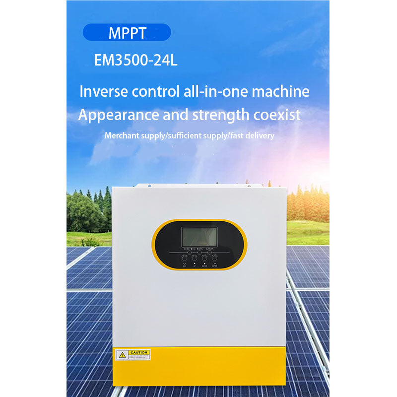 Solar inverter all-in-one machine 3.5 controller off-grid pure sine wave photovoltaic inverter intelligence
