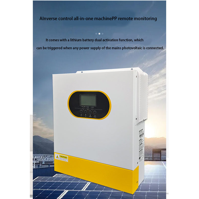 Solar inverter all-in-one machine 3.5 controller off-grid pure sine wave photovoltaic inverter intelligence