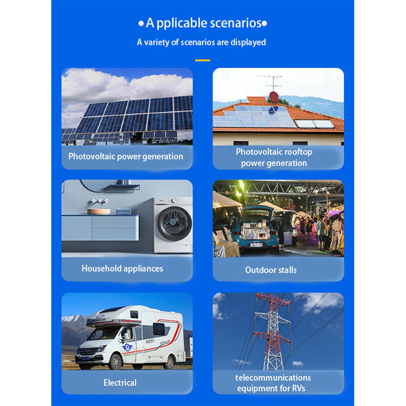 Solar inverter all-in-one machine 3.5 controller off-grid pure sine wave photovoltaic inverter intelligence