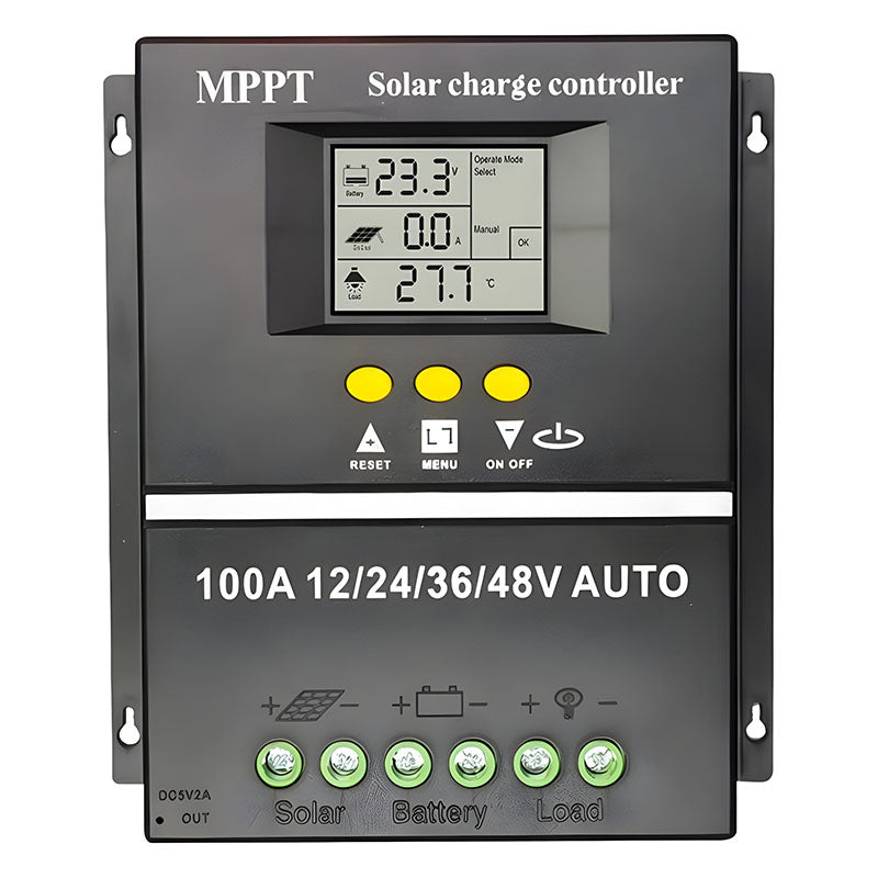 MPPT Solar Controller12V24V 36V 48V Lithium lead-acid battery photovoltaic panel controller