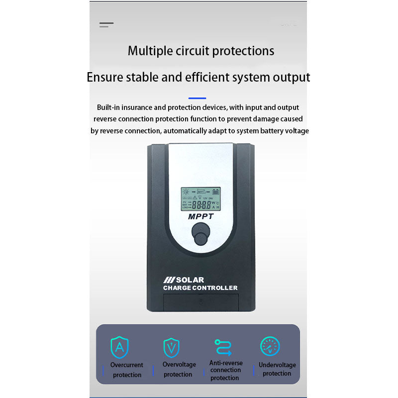 mppt solar controller 50A/60A 48V PV controller